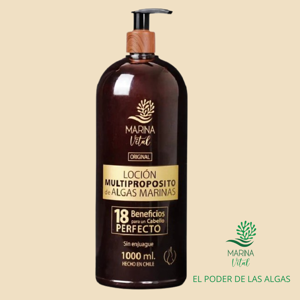 Locion Multiproposito 1000 Ml Marina Vital