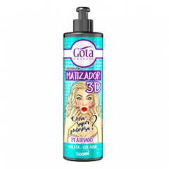 Matizador 3d Platinado 300 Ml Gota Dorada