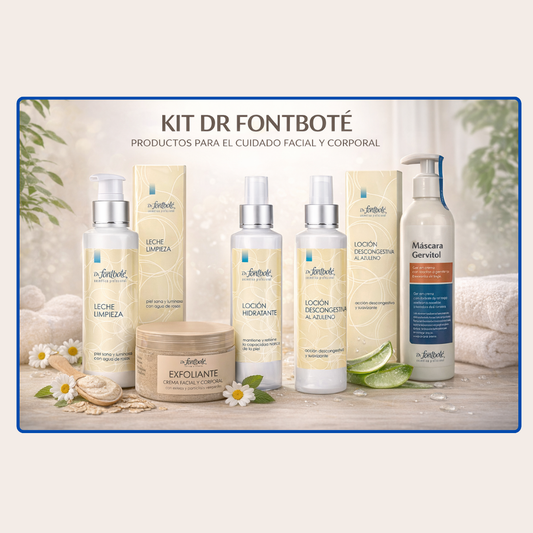 Kit Dr Fontbote Limpieza Facial + Hidratacion + Mascara