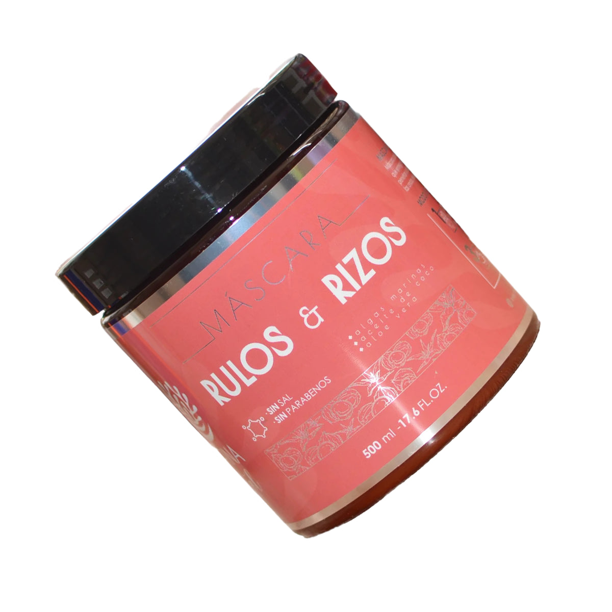 Mascara Rulos Algas Marinas y aceite de Coco