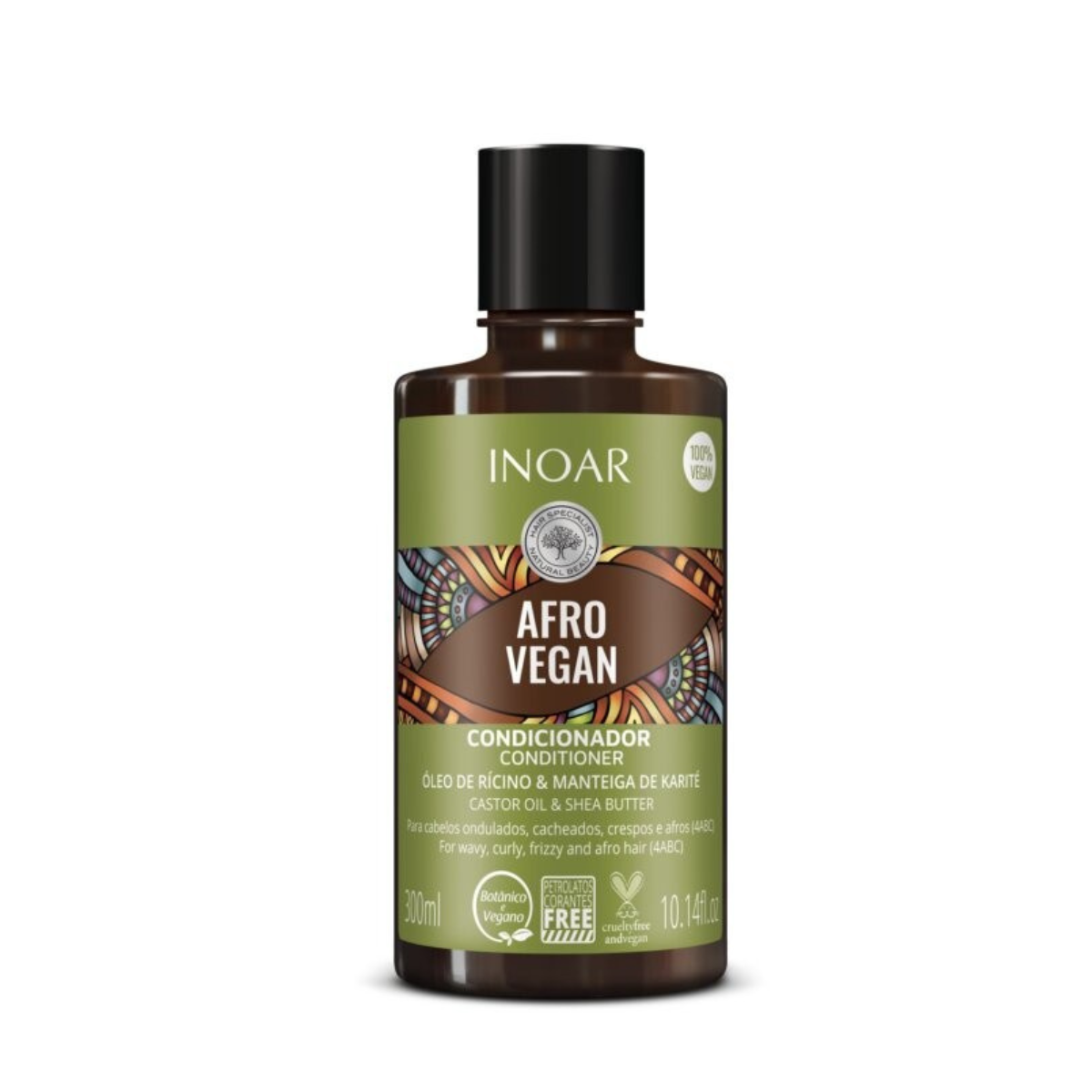 Acondicionador Afro Vegan 300 Ml Inoar