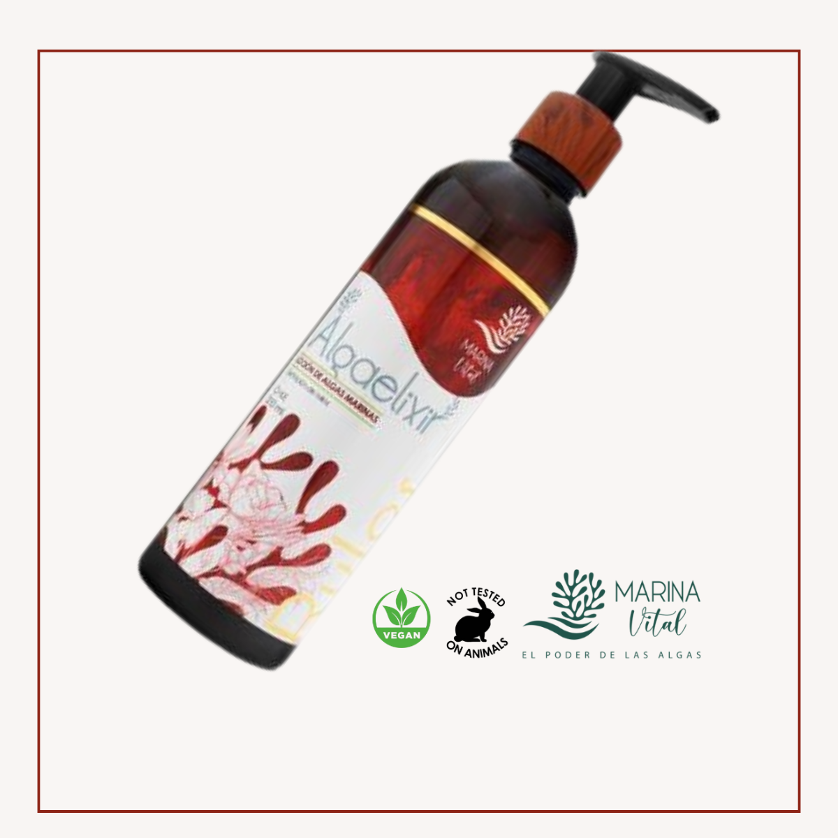 Loción Algaelixir Rulos 250 Ml Marina Vital