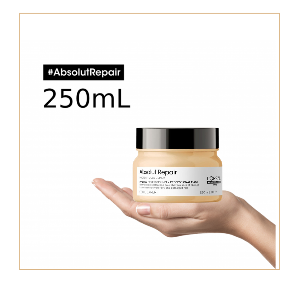 Mascara Absolut Repair Golden Quinoa y Protein