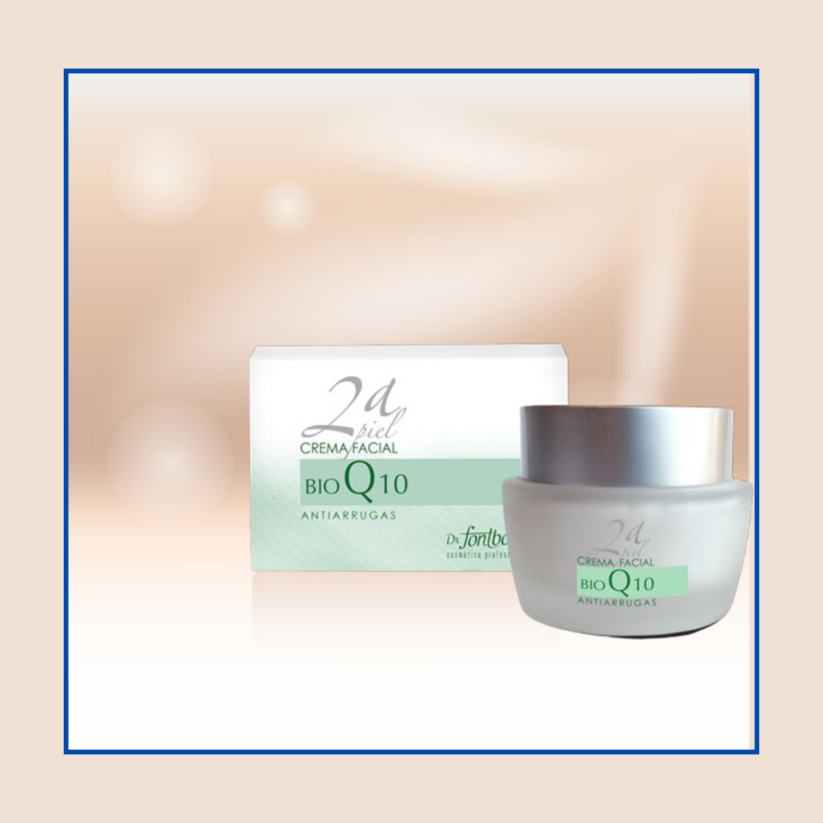 Crema Antiarrugas 2° Piel Bio-q10 Lipomoist Dr Fontbote