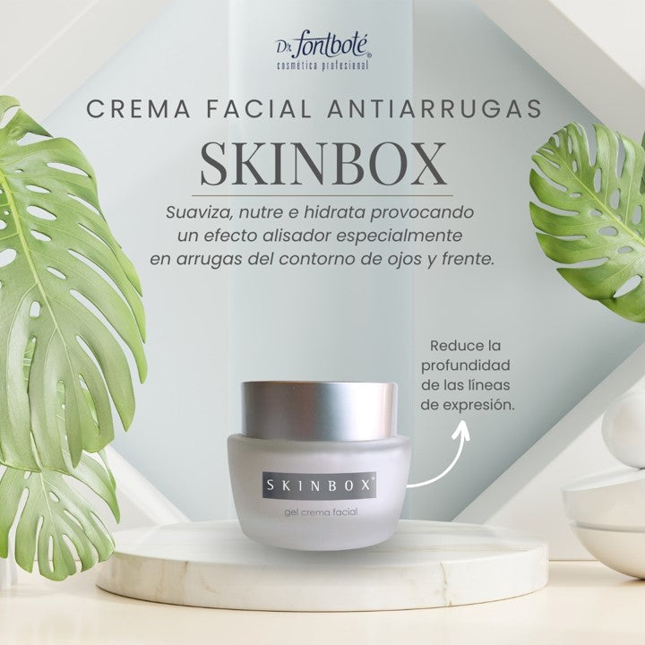 Crema Facial Antiarrugas Skin Box Dr Fontbote Envio Gratis