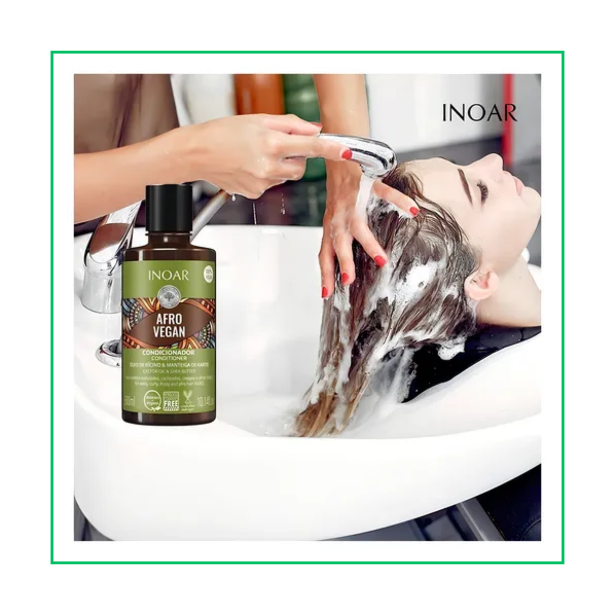 Acondicionador Afro Vegan 300 Ml Inoar