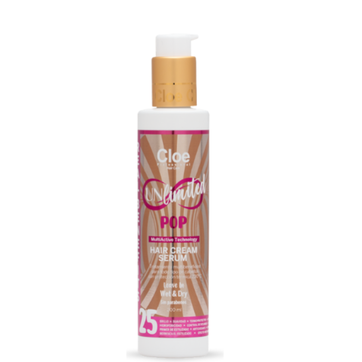 Serum Cloe 25 Beneficios Unlimited Pop 200ml Aroma Mango