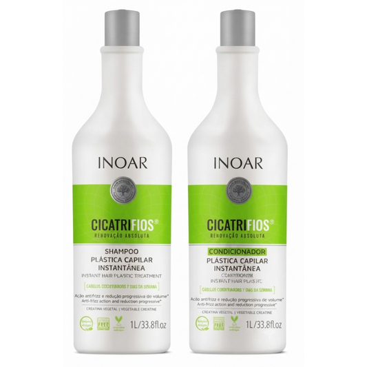 Shampoo y Acondicionador Cicatrifios 1 ltr Inoar
