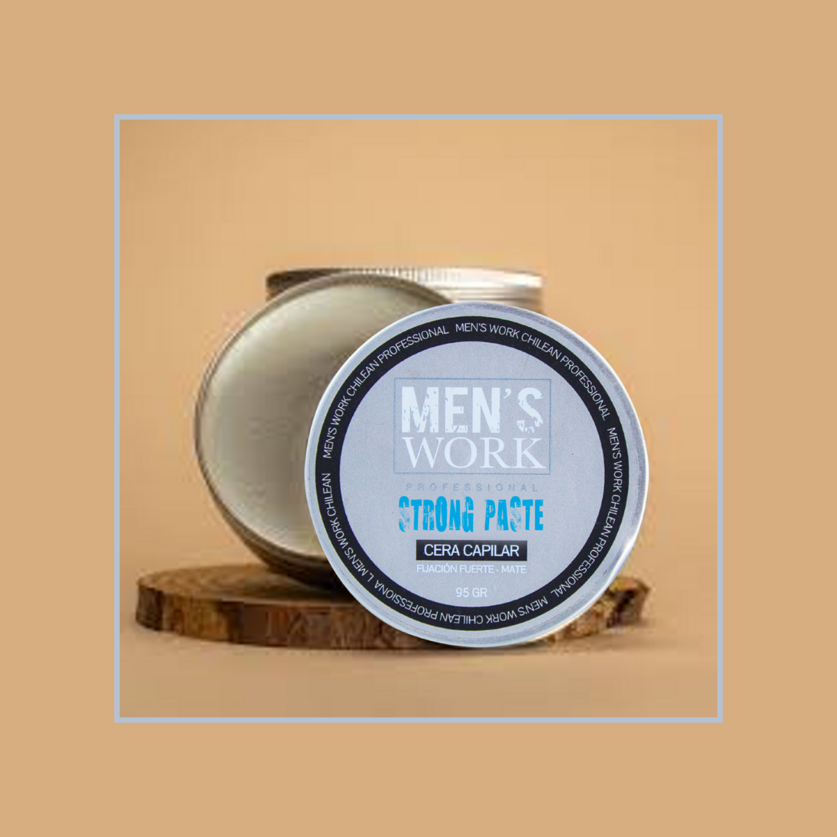 Cera Capilar Cloe Mens Work strong paste 95 grs