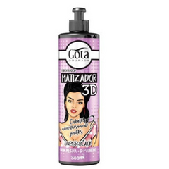 Matizador 3d Super Black 300 Ml Gota Dorada