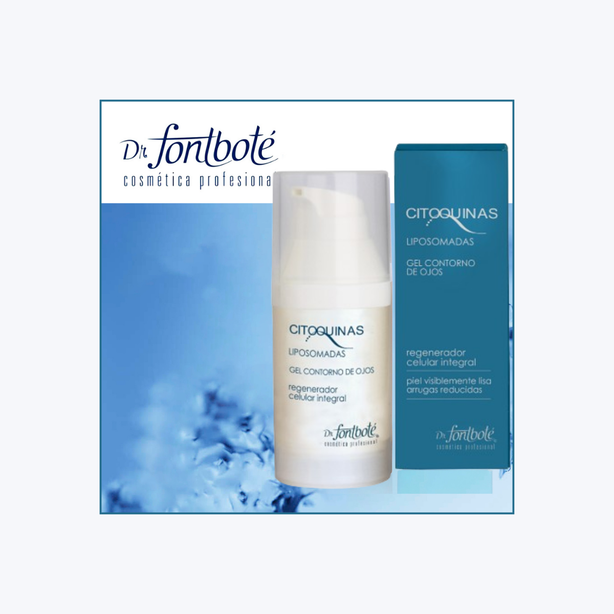 Gel Contorno De Ojos Citoquinas Dr Fontbote