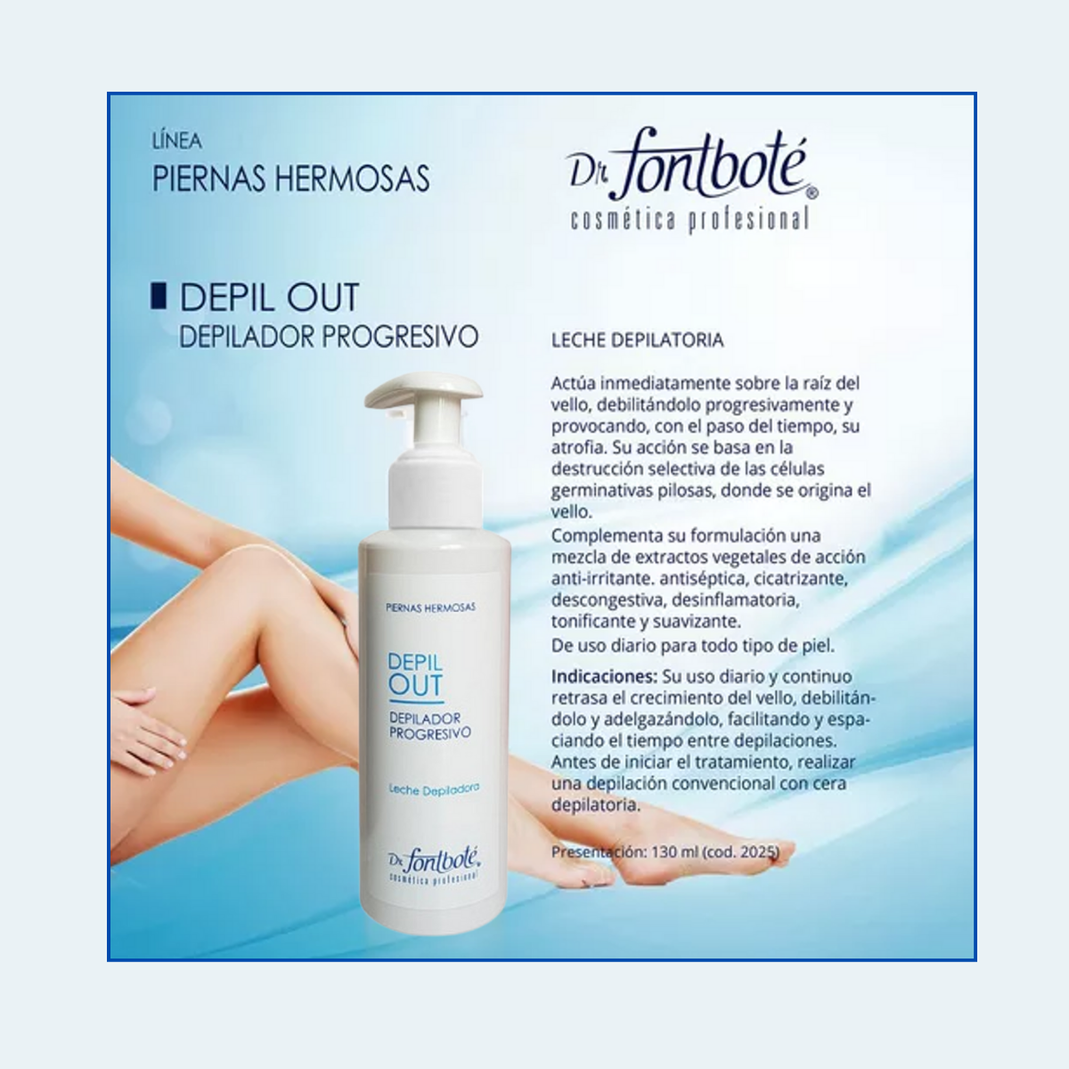 Depilador Progresivo Depil-out 130 ml