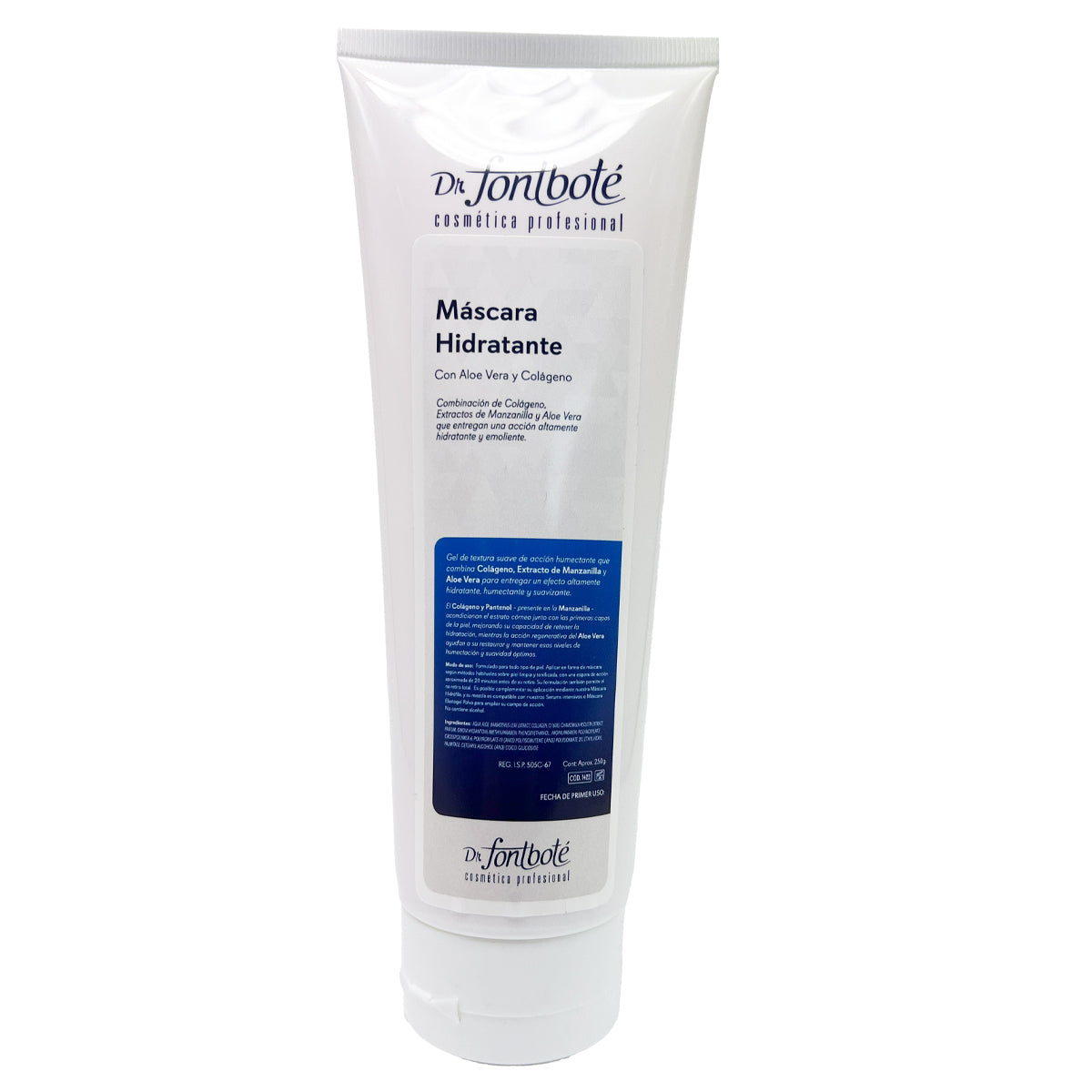 1422 MÁSCARA HIDRATANTE C/ALOE VERA Y COLÁGENO 250 g