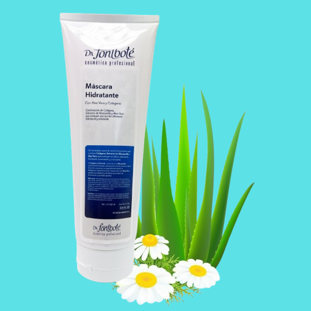 1422 MÁSCARA HIDRATANTE C/ALOE VERA Y COLÁGENO 250 g