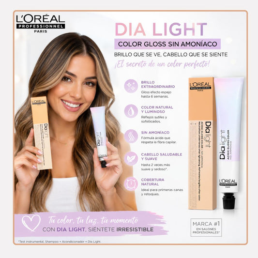Tintura LP Dia Lights 6.3 Rubio Oscuro Dorado 60 ml