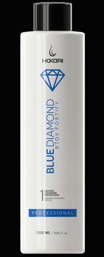 Blue Diamond Shampoo Iluminador preparatorio 1000 ml paso 1