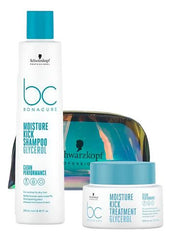 Kit Shampoo + Máscara Bc Moisture Kick Glycerol Schwarzkopf.
