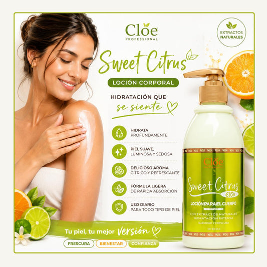 Locion Sweet Citrus Cloe Professional 500 ml