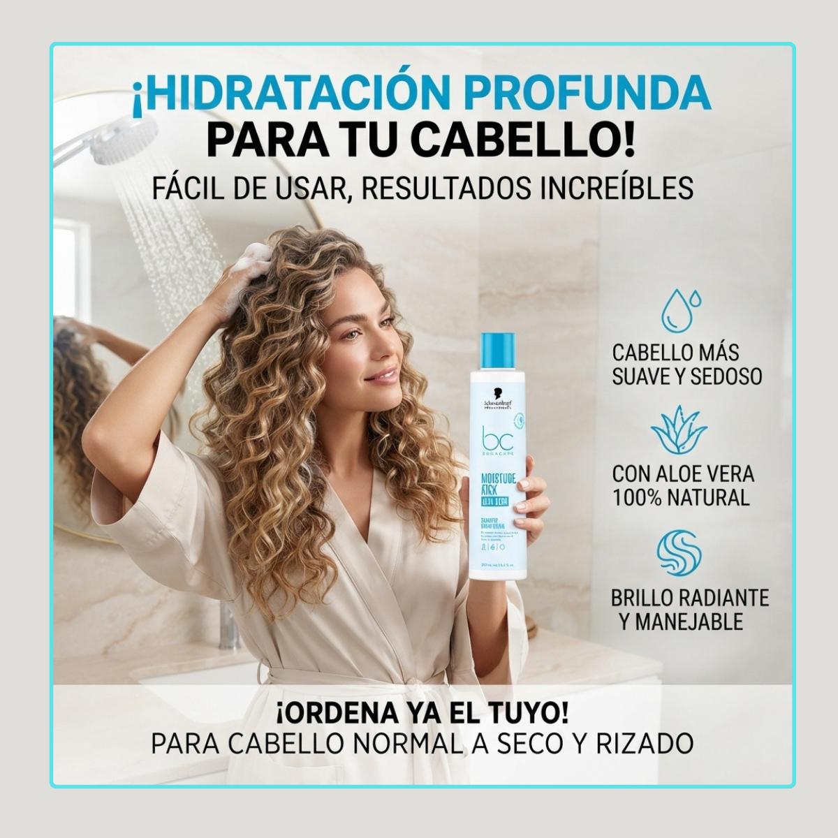 Shampoo BC Moisture kick Aloe Vera 250 ml