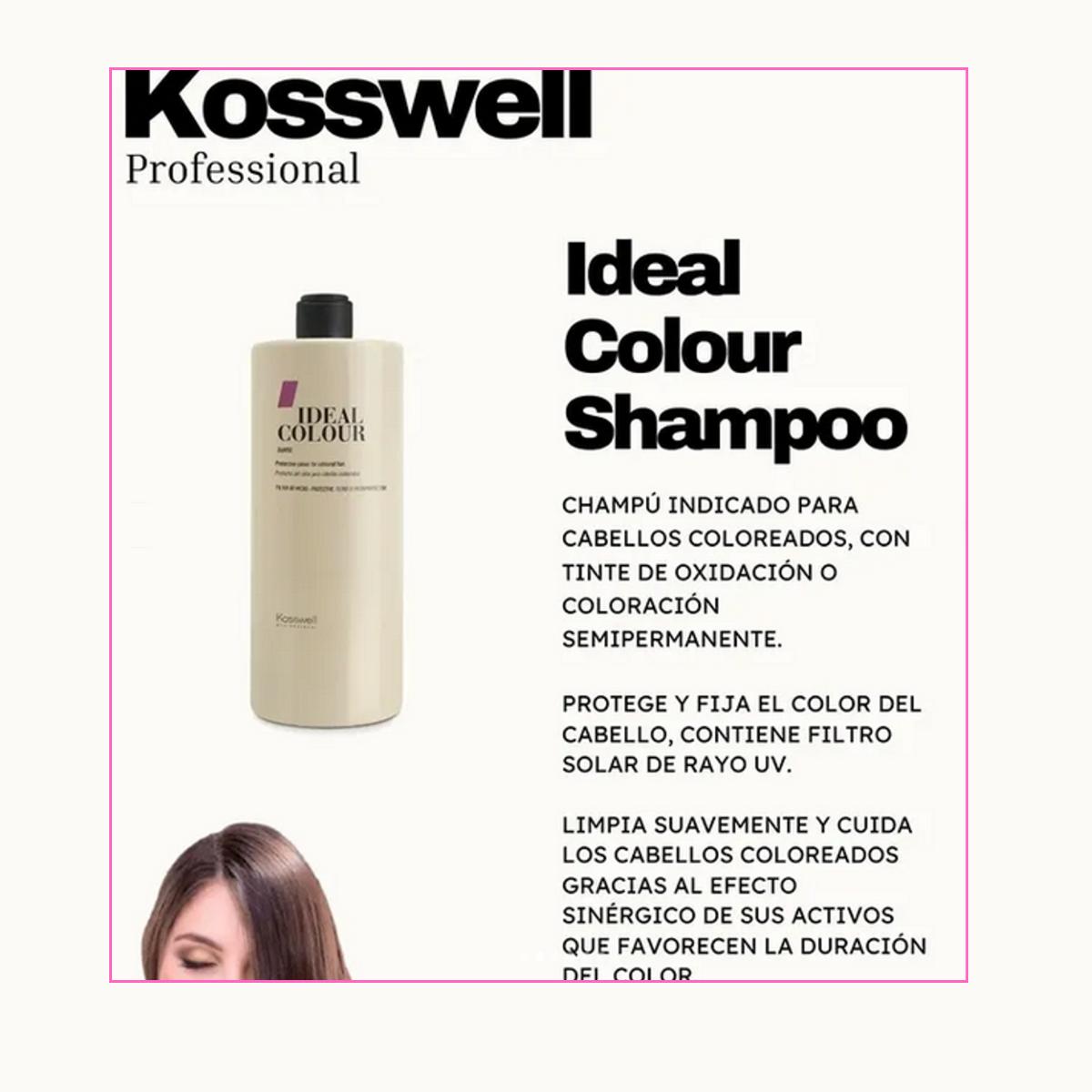 Shampoo Ideal Colour 500ml Kosswell – Peluqueriaonline Productos