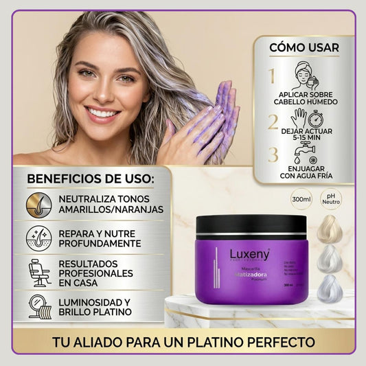 Mascarrilla Matizador Platinum 300 grs