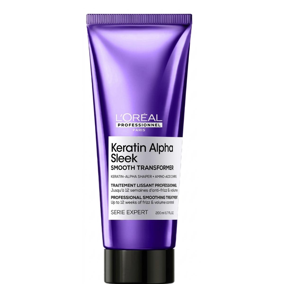 Keratin Alpha Sleek Smooth Transformer 200 ml Loreal