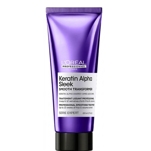Keratin Alpha Sleek Smooth Transformer 200 ml Loreal