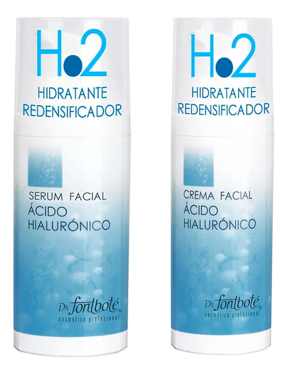 Serum Y Crema Facial Con Acido Hialuronico Pack Dr. Fontbote