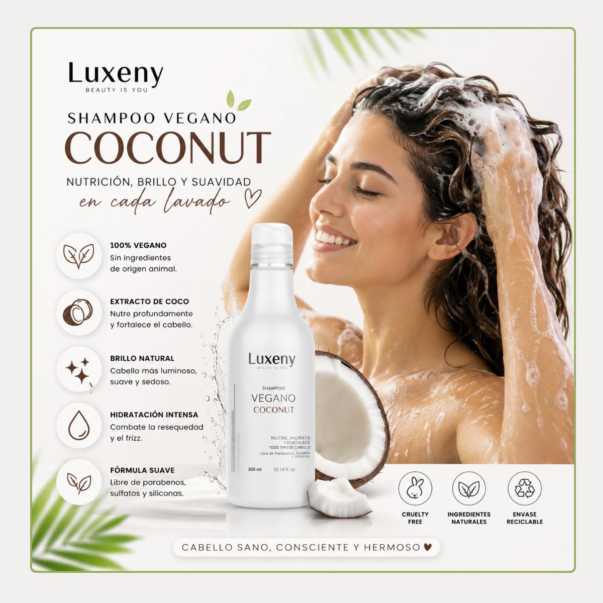 Shampoo Vegano Coconut  300 ml