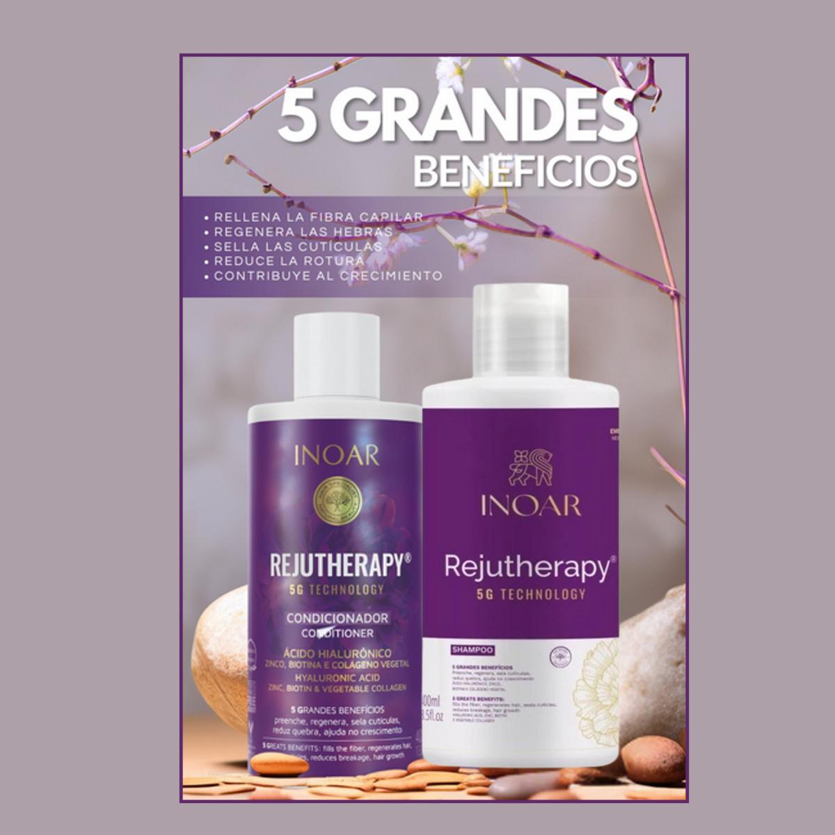 Shampoo Y Acondicionador Rejutherapy 5g Ácido Hialurónico