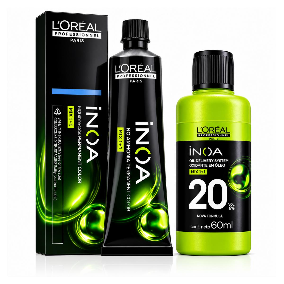 Tintura Inoa LP Inoa 6.34 Rubio Oscuro Dorado Cobrizo 60 grs