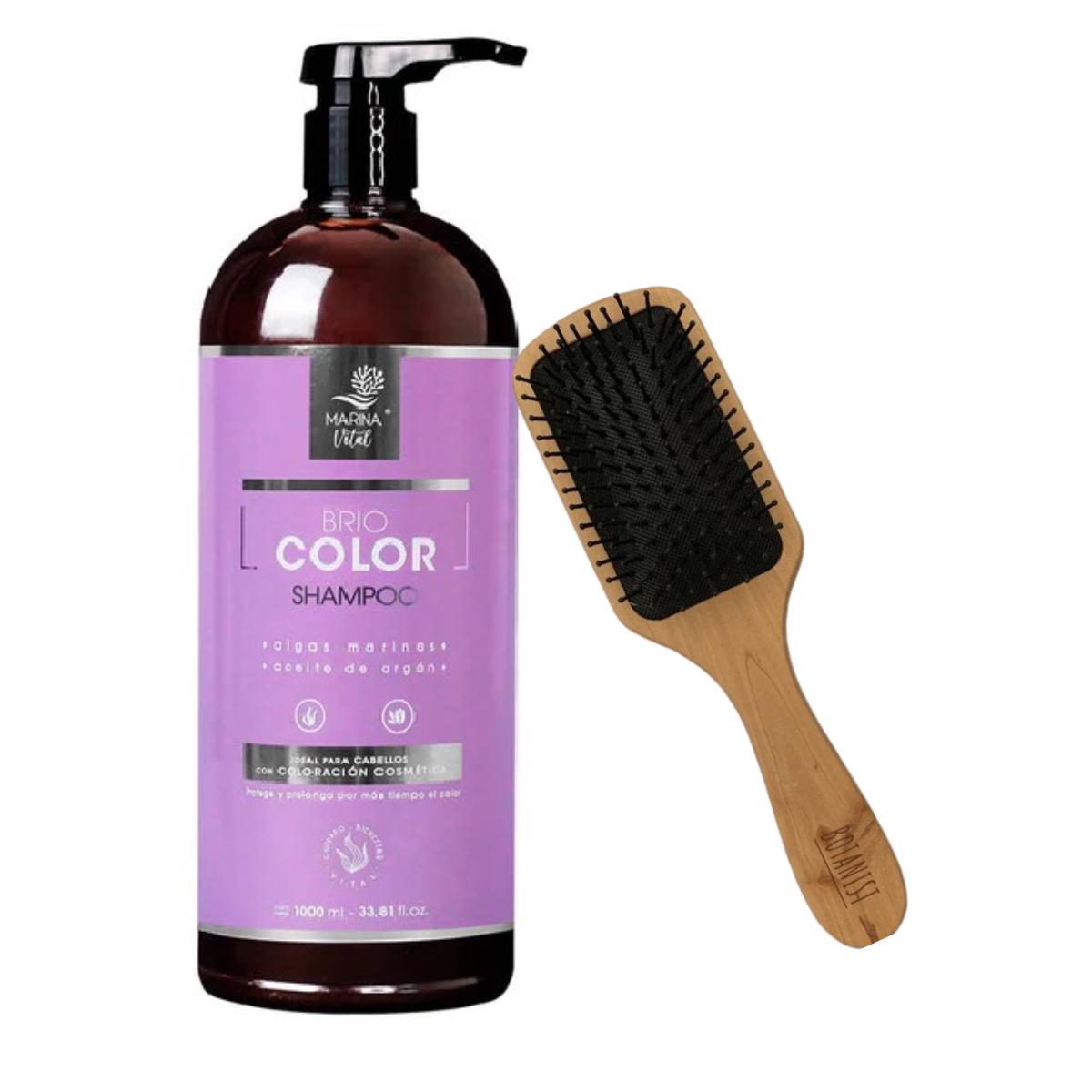 Shampoo Briocolor 1000 ml + Cepillo Desenredador