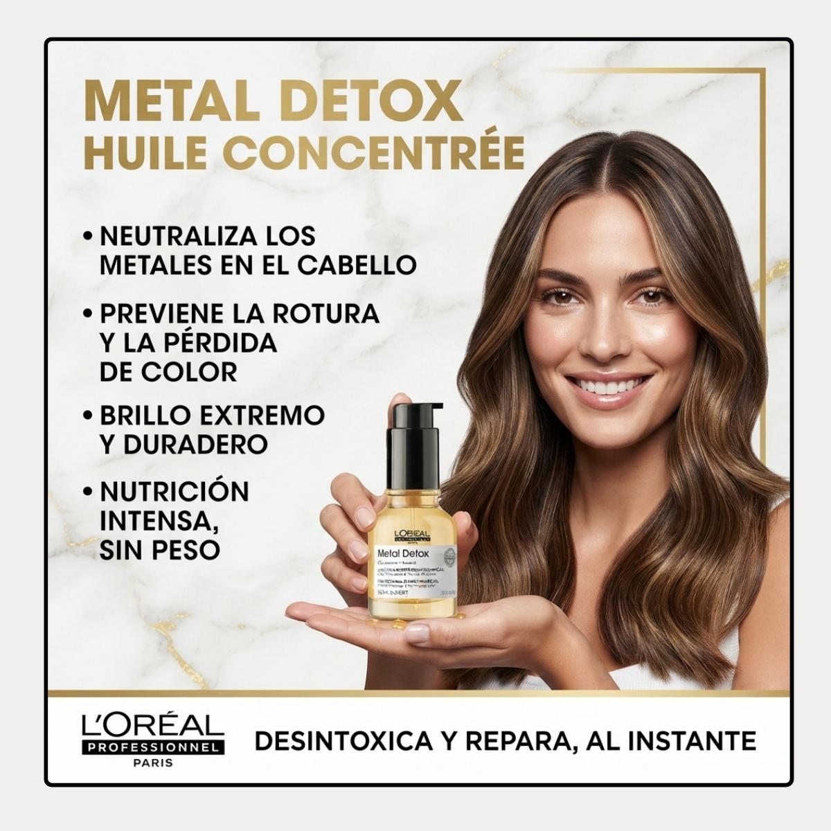 Aceite Metal Detox 50 ML Loreal Professional