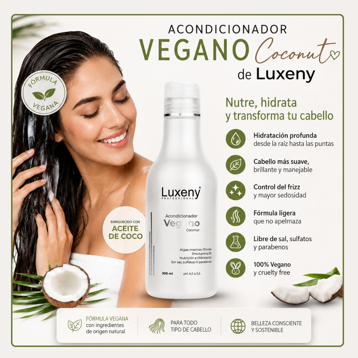 Acondicionador Vegano Coconut  300 ml