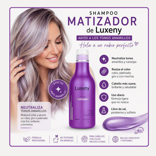 Shampoo  Matizador Platinum 300 ml
