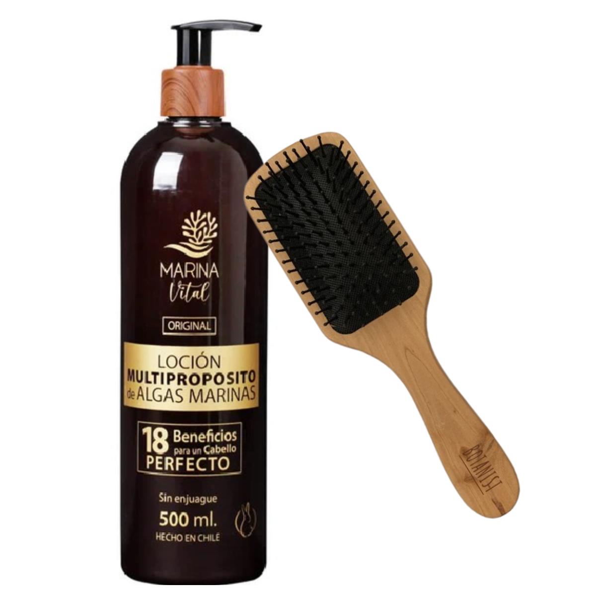 Loción Multipropósito Marina Vital 500ml +cepillo Desenredan