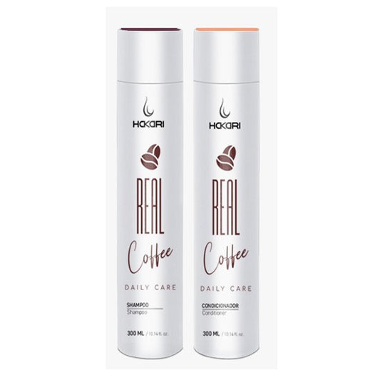 Shampoo y Acondicionador Real Coffee 300 ml c/u