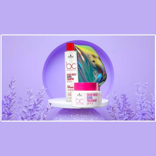 Kit Shampoo + Máscara Color Freeze Silver Ph 4.5 Schwarzkopf