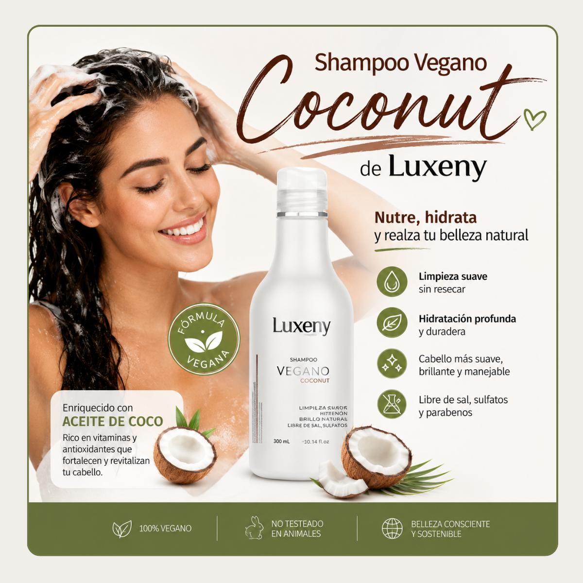 Shampoo Vegano Coconut  300 ml