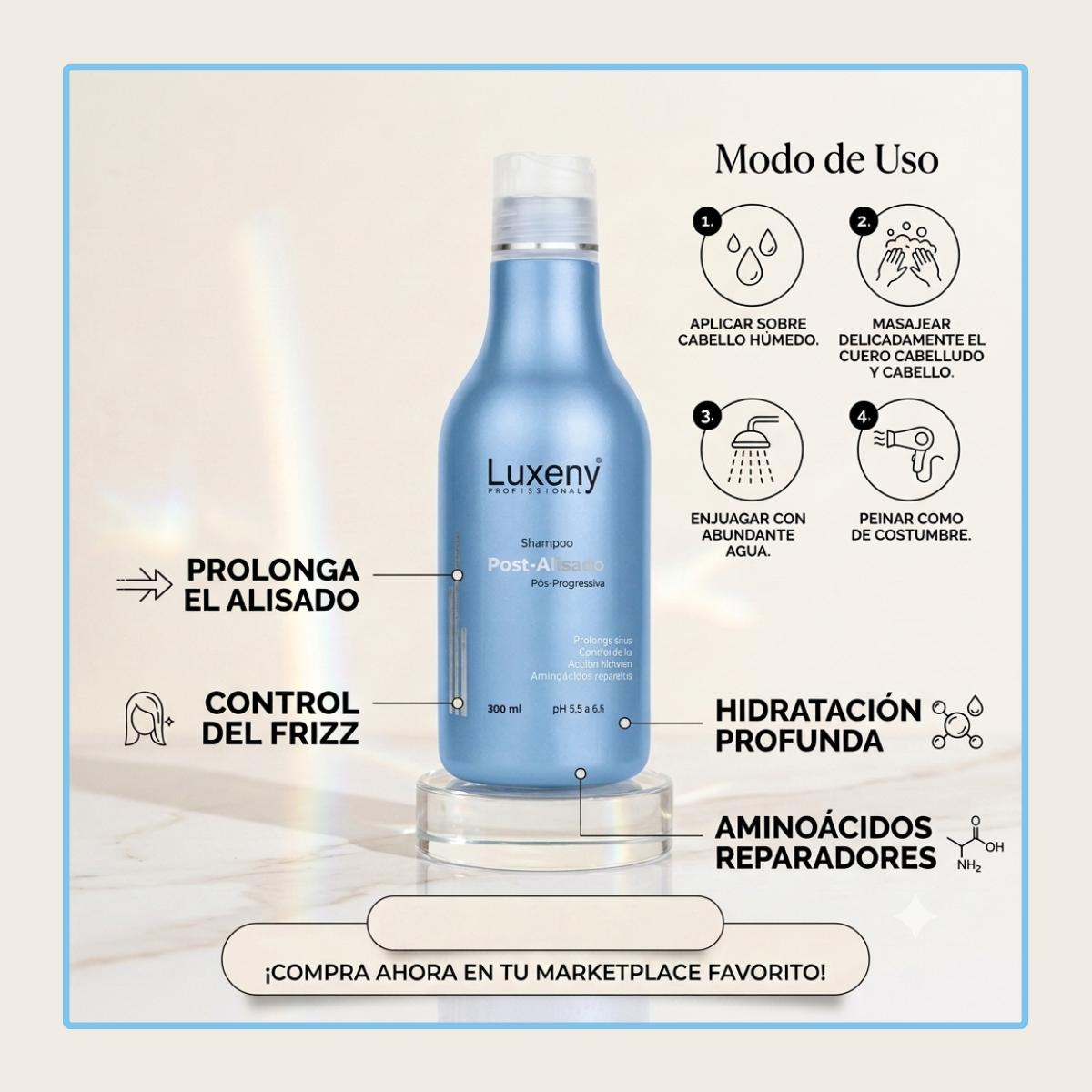 Shampoo Post-Alisado 300 ml