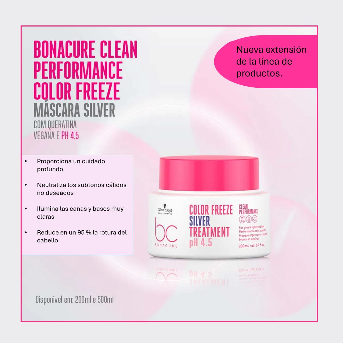 Máscara Color Freeze Silver 200 ml