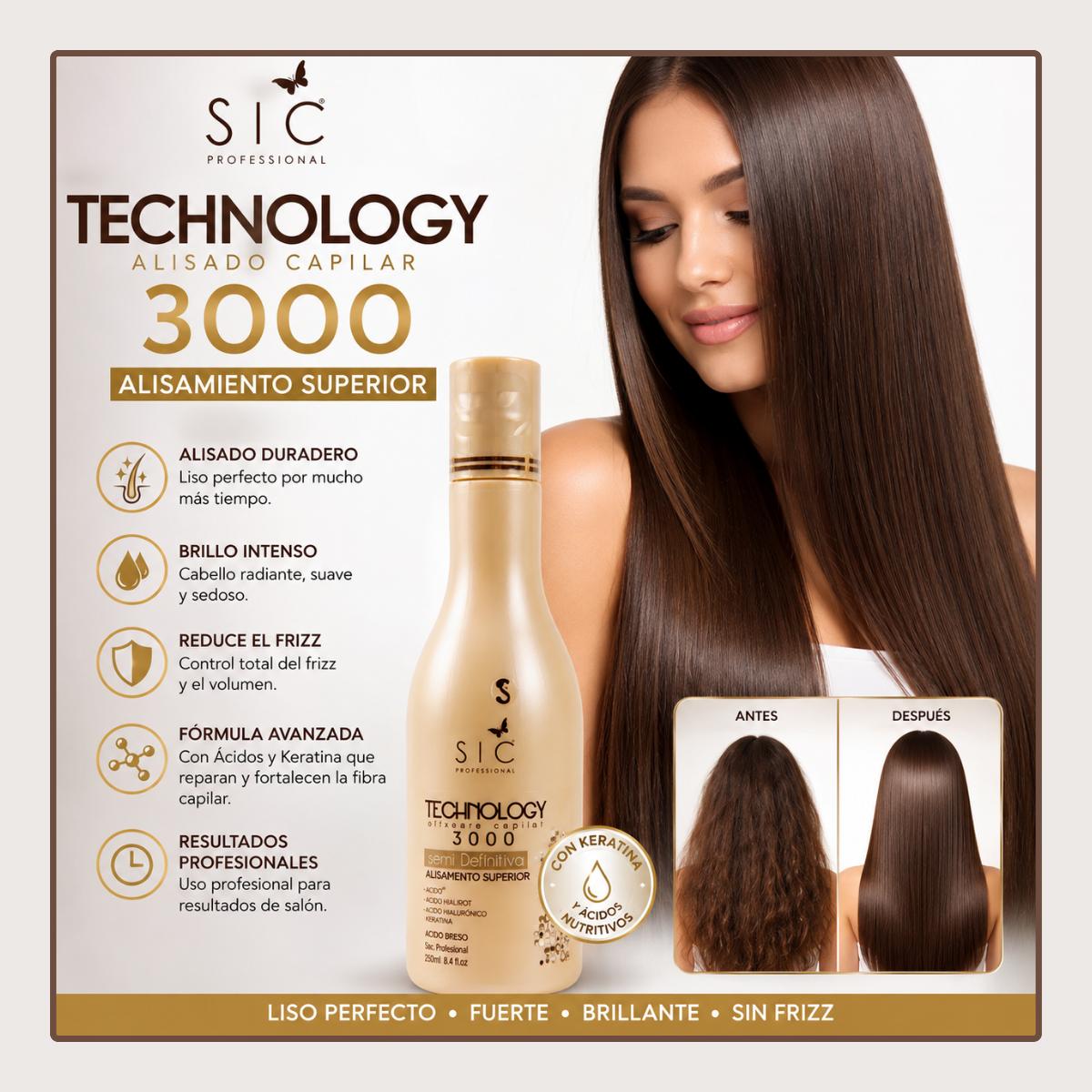 Alisado de 1 paso Technology 250 ml Sic Professional