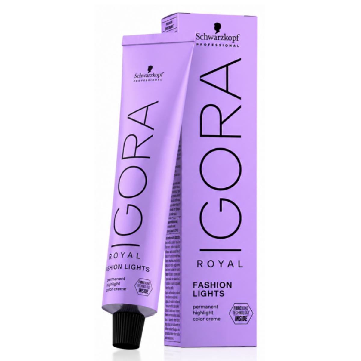 Tintura Igora Fashion Lights L-88 Rojo Intenso + Activador