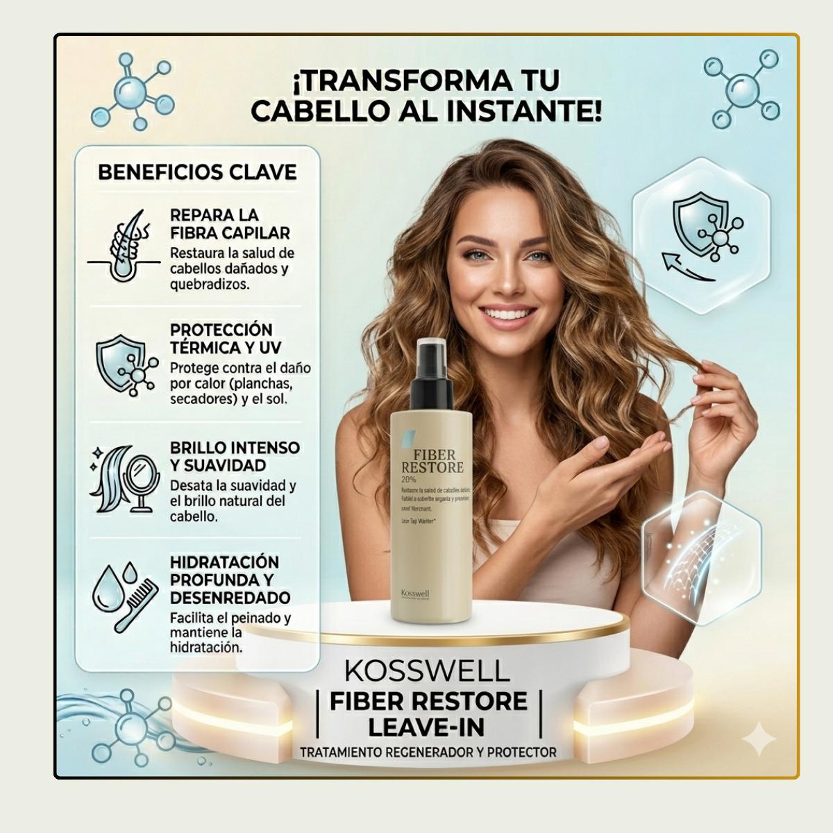 Fiber Restore Leave In 200 ml Kosswell