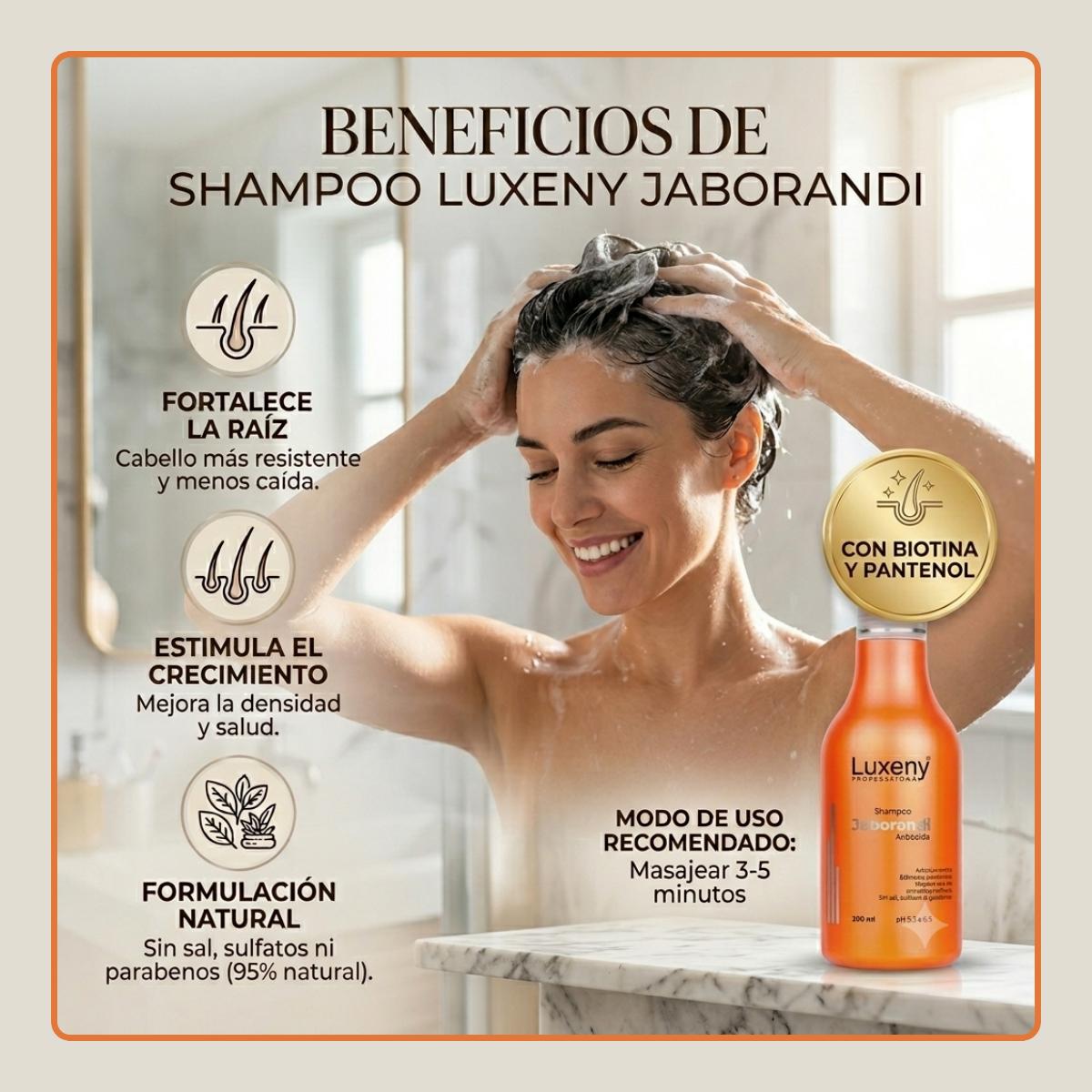 Shampoo Anticaida Jaborandi 300 ml