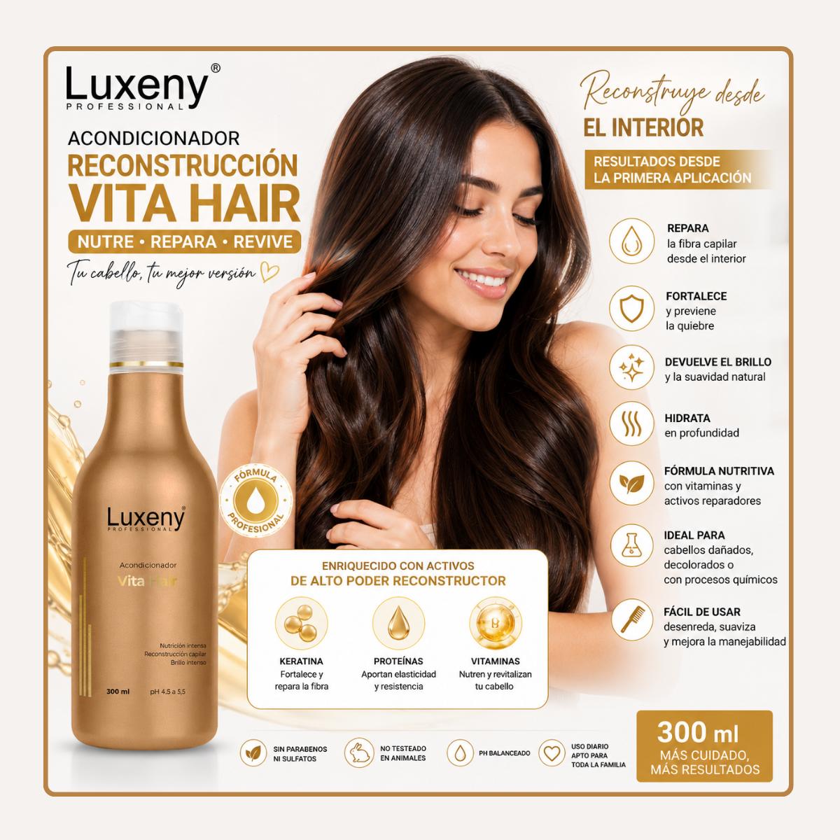 Acondicionador Reconstrucción Vita Hair 300 ml