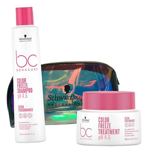Kit Shampoo + Máscara Bc Color Freeze Ph 4.5 Schwarzkopf.