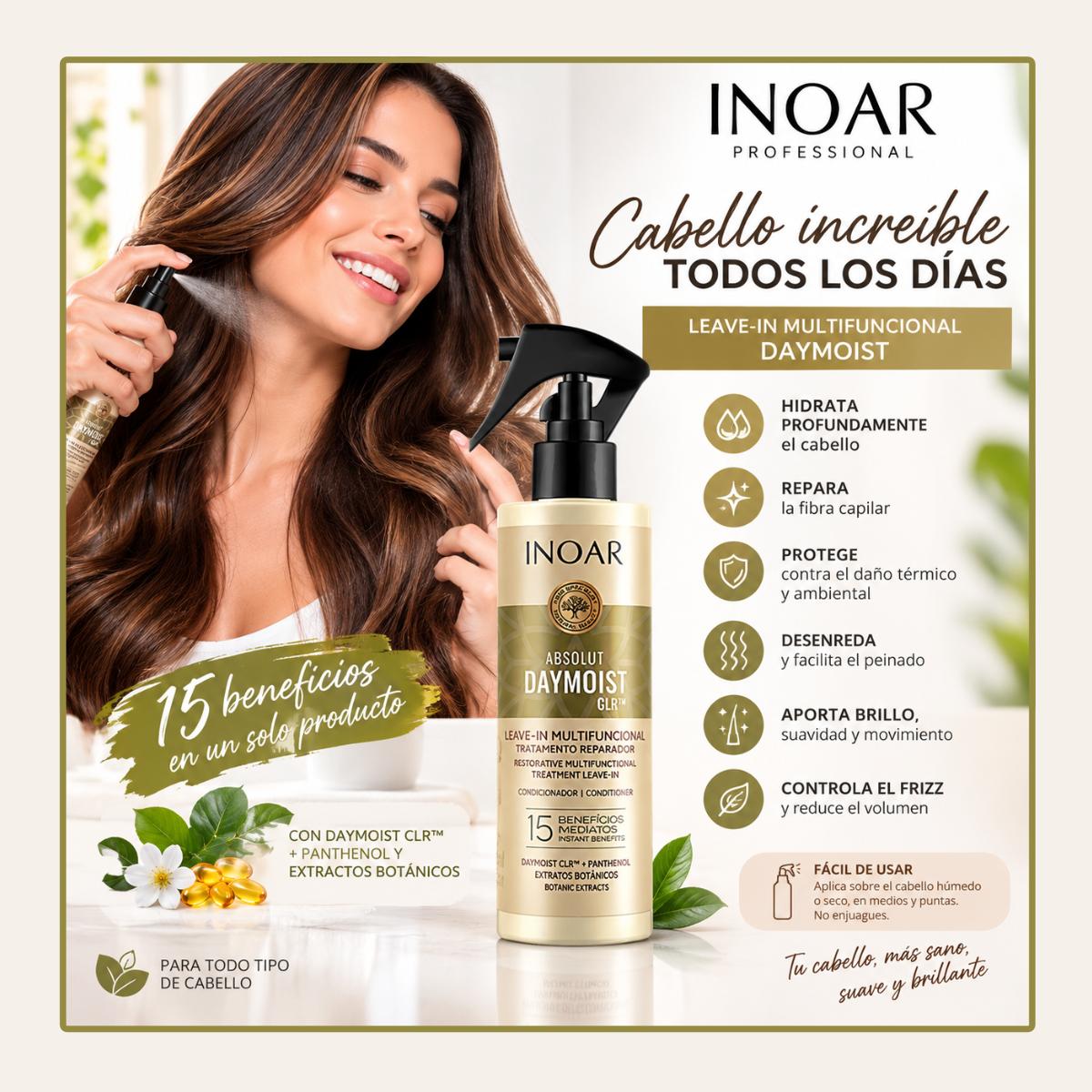 Inoar Spray Leave In Daymoist 200 ml