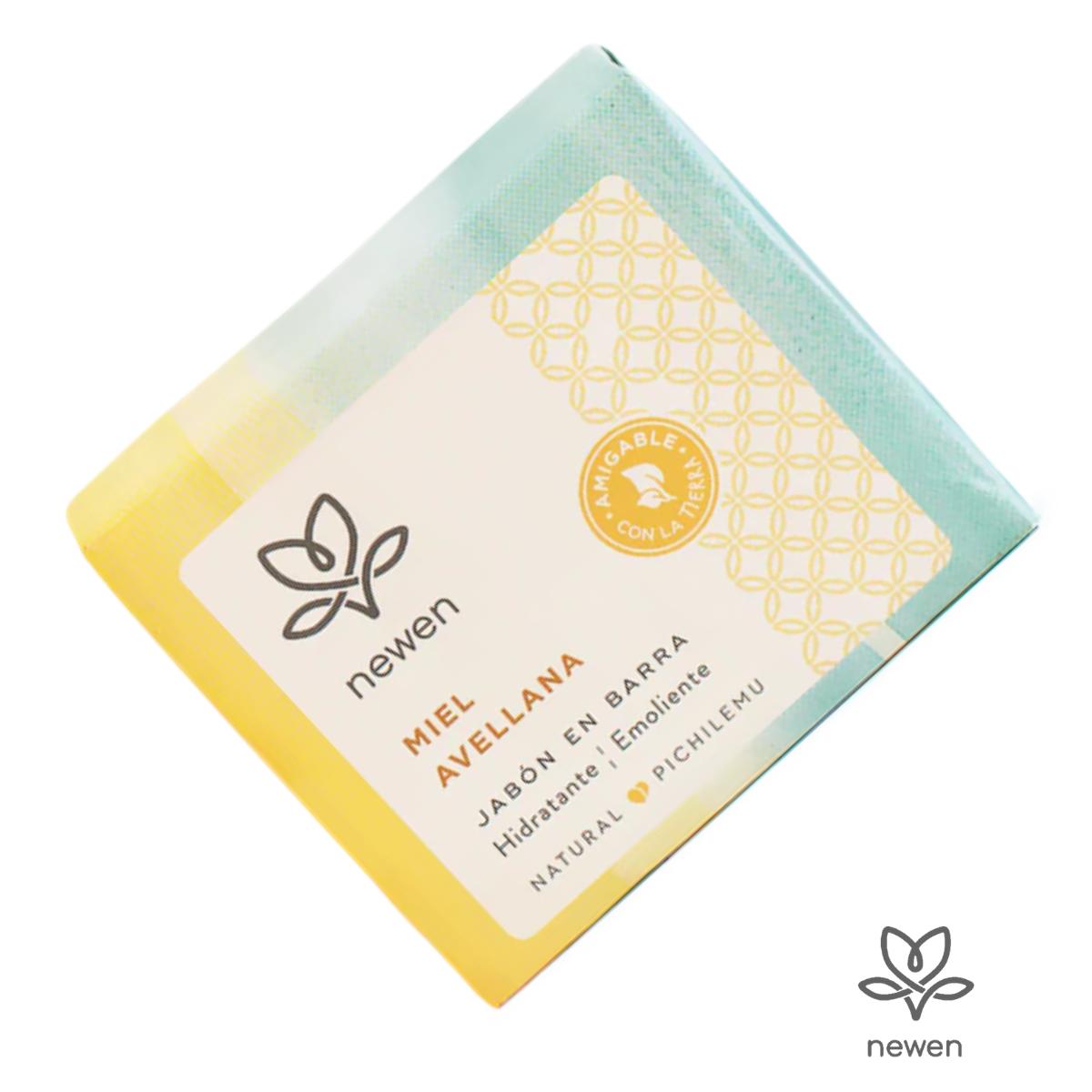 Jabon Barra Miel Avellana Newen
