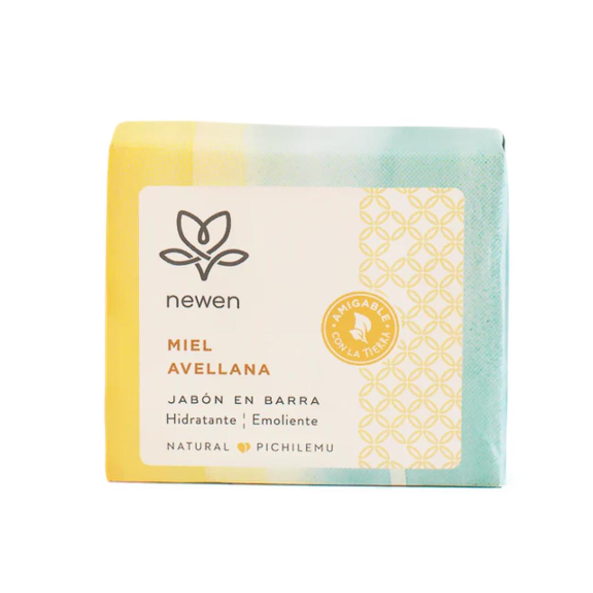 Jabon Barra Miel Avellana Newen